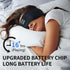 Bluetooth Headphones Headband Eye Mask Wireless Bluetooth Sleep Mask for Side Sleepers Velcro Adjustable Bluetooth 5.2 Speaker Microphones Airplan...