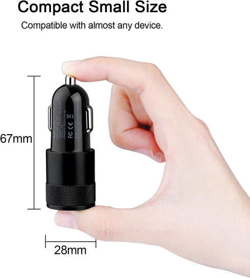 30W USB C Car Charger, Dual Ports Fast PD Type C Car Charger Adapter Rapid Plug for iPhone 15 14 13 12 11 Mini Pro Max SE Xs Xr X 8 Plus, Samsung ...