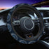 Swono Sun and Moon Universal 15" Steering Wheel Covers Abstract Human Face in Star Sky at Night Cute Car Steering Wheel Cover for Men Women Girls ...