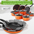 BOYAN Pot and Pan Protectors, Set of 12 and 3 Different Size, Cookware Dividers Pads/Stacking Pan Protectors/Pot Separators Pads for Protecting an...