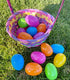 GiftExpress Plastic Bright Easter Egg Assortment 50 Pcs Perfect for Easter Egg Hunt/Surprise Egg/Easter Hunt...