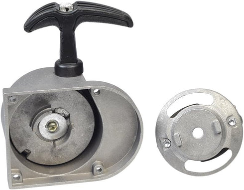 AlveyTech Recoil Pull Start Assembly for 48cc-80cc 2-Stroke Bicycle Engine Kits - Durable Cast Metal Housing Recoil Starter with Pawl, Handle and ...