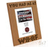 KATE POSH - You had me at Woof - Dog Paws Engraved Natural Wood Picture Frame, New Puppy, Memorial, Best Dog Ever Gifts (5x7-Vertical)...