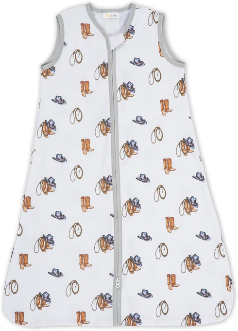 Sleep Sack, 100% Organic Cotton Baby Sleep Sack, 0.5 TOG Sleep Sack Lightweight, 2-Way Zipper Toddler Sleep Sack Soft, 6-12 Months Newborn Sleep S...