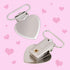 Marrywindix 20pcs Silver Suspender Clips Heart Shaped Metal Holder Clips Sheet Fasteners Clips Suspenders Holder for Mattress Pad Cover Sofa Cushi...