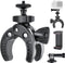 UTEBIT Bike Camera Mount with 1/4" Screw Bicycle Camera Clamp for Bike,Motorcycle, Gopro,Electric Vehicles,360° Rotation Handlebar Action Camera S...
