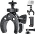UTEBIT Bike Camera Mount with 1/4" Screw Bicycle Camera Clamp for Bike,Motorcycle, Gopro,Electric Vehicles,360° Rotation Handlebar Action Camera S...