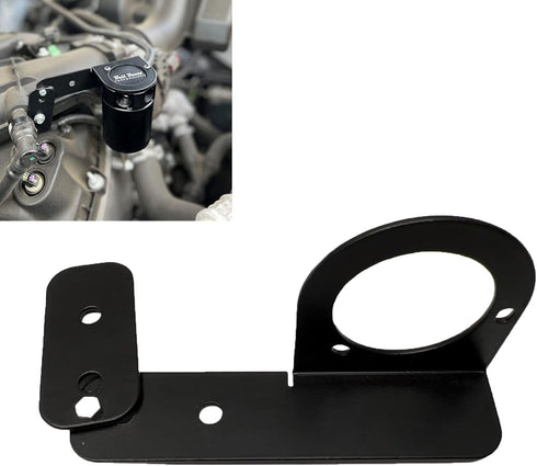Adjustable 360 Universal 2 & 3 Port Oil Catch Can Aluminum Bracket Engine Mounting...