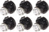 cciyu 6 Pack T4/T4.2 Neo Wedge Bulb A/C Lights (blue)...