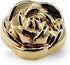 Golden Electroplated Metal Rose Shank Sewing Buttons 20 Pcs - 18mm, 23/32"...