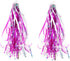 Children Kids Bike Scooter Streamers Handlebar Colourful Streamer Pom Pom Tassels Bicycle Grips Ribbon Sparkle Tassel Baby Carrier Accessories...