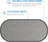 Rear Window Sunshade?2win2buy Car Sun Protector Maximum UV Protector for Rear Facing Car Seats, Passengers & Pets with Suction Cups Fit Most of Ve...
