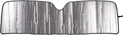 Winunite Windshield Sun Shade Compatible with Jeep Wrangler TJ JK JKU 2/4 Door 1997-2017 - Car Front Window Heat Shield, Roll Up Sunshade Visor Ma...