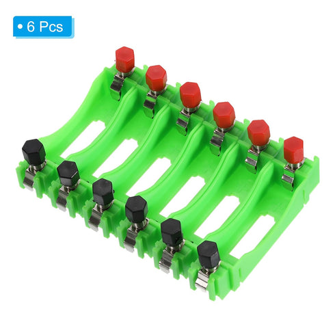 PATIKIL AA Battery Holder, 6 Pcs AA Battery Box Case Electrical DIY Circuit Experiment Kit for Physics Laboratory Equipment Electronic Teaching Ed...