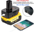 USB Battery Adapter for Craftsman C3 19.2V Cordless Tools, Converter for Dewalt 20V MAX and for Milwaukee M18 18V Lithium Battery to Craftsman 19....