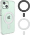 2 Pack Magnetic Adapter Ring, Universal Magnetic Sticker Compatible with Magsafe Accessories & Wireless Charging, for iPhone 15/14/13/12 Pro Max M...