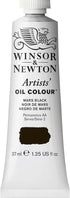 Winsor & Newton Artists' Oil Color, 37ml (1.25 oz) Tube, Mars Black...