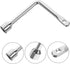GLEAVI Elevator Key Wrench Tool Radiator Triangle Spanner Key Water Spigot Key Hydrant Key Water Key Fireplace Key Triangle Key Elevator Door Key ...
