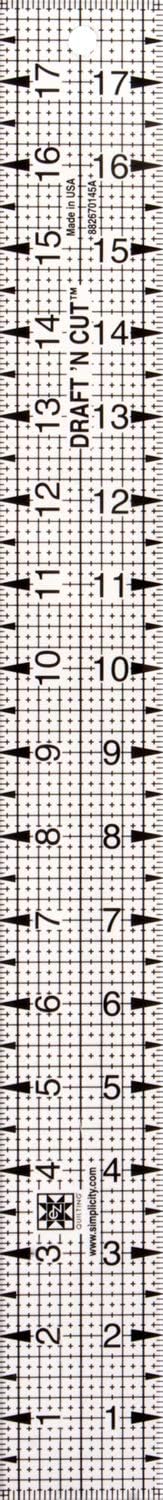 Wrights 882670145A EZ Quilting Draft and Cutting Tool...