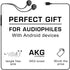 UrbanX 2021 Earbuds Stereo Headphones for Samsung GalaxyZ Flip3 5G/Z Flip4/Z Fold2 5G/Z Fold3 5G/Z Fold4 Designed by AKG - Braided Cable with Micr...