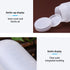 Bettomshin 2Pcs 500ml PE Plastic(Food Grade) Bottles, Wide Mouth Lab Reagent Bottle, Liquid/Solid Sample Seal Sample Storage Container with Gradua...
