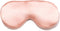 Fishers Finery 25 Momme 100% Mulberry Silk Eye Mask Adjustable Strap (Pink)...