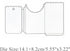 3D Card Shape Metal Die Cuts,Rectangular Gift Pop-Up Card Envelope Cutting Dies Stencils DIY Crafts Cards Cuts for DIY Embossing Card Making Photo...