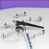 SAGUD 9pcs Airbrush Adapter Set Air Brush Fitting Connector Kit Airbrush Accessories for Mini Air Compressor and Air Hose Supplies...