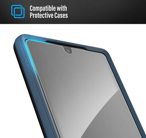 magglass Galaxy Note 20 Tempered Glass Screen Protector w/Fingerprint Display Compatibility - Bubble-Free Display Guard & Lens Protector for Samsu...