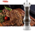 Salt Pepper Grinder Mill Arcylic,the Best Peppercorn Grinder with Adjustable Mill-Clear...