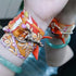 2pcs Silk Scarf Clasp Small Square Scarf Clasp Simple and Elegant Horsebit Clasp (Multiple Ways to Wear)...