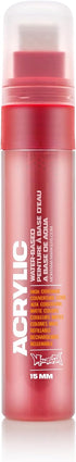 Montana Cans 15mm Acrylic Paint Marker, Shock Red...