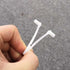 6Pcs White Pool Supply V Clip, Pool Butterfly Clip V Clip Pool Attachment Clips Replacement for Swimming Pool Spa Brush, Vacuum Head, V Clips and ...