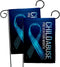 Breeze Decor Prevention Child Abuse Garden Flag 2pcs Pack Support Awareness Inspirational Survivor Ribbon Cancer Autism Breast BLM House Decoratio...