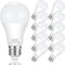 E26 LED Bulb, 100W Equivalent Light Bulb, 12W Medium Base Bulb, Non-Dimmable, Daylight White 6500K, 1200lumen, 10Packs...
