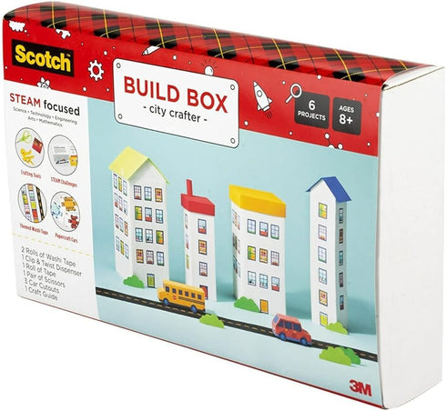 Scotch Build Box City Crafter, STEAM Focused, 6 Projects, 70007061404...