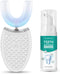 Ultrasonic Electric Toothbrush Adults, 360° Whole Mouth Toothbrush Whitening U Shaped Automatic Toothbrush Wireless Charging Travel Home Dual-use ...