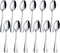12PCS Dinner Spoons Set, Stainless Steel Coffee Spoons Tea Spoons Silverware for Home Kitchen Restaurant...