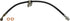 Dorman H38281 Front Driver Side Brake Hydraulic Hose Compatible with Select Honda Models...