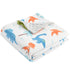 HOMRITAR Baby Blanket for Kids Super Soft Minky Blanket with Dotted Backing, Dinosaurs Multicolor Printed for Toddlers Nursery 30 x 40 inch (75 x ...