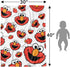 LOGOVISION Sesame Street Lightweight Baby Blanket, 30"X40", Elmo Face Pattern Unisex for Infants Girls & Boys...