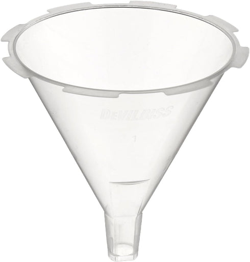 DeVilbiss Disposable Funnel, Dia 3 in, PK24, White...