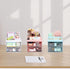 Desk Organizer, Pen Holder for Desk, Cute Pen Organizer with Drawer, Small Office Desk Accessories for Art Supply Desktop Storage (2 Drawers+3 Com...
