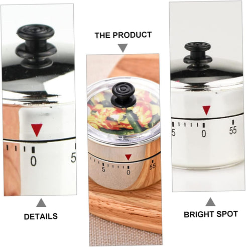 pressure cooker timer cooking pot loud bell novelty kitchen timer homework timer tea kettle shaped timer animal cooking timer sports timer clock p...
