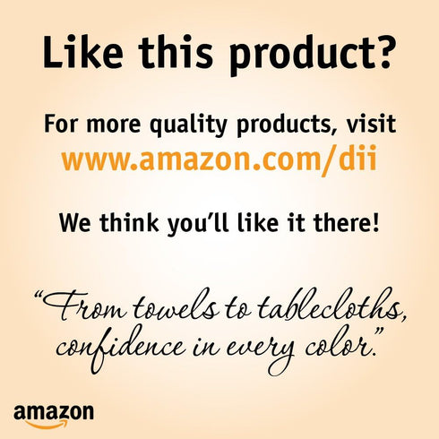 DII Ultra Absorbent, Everyday Cotton Kitchen Towels, Dishtowel Set, Assorted Blue, 5 Piece...
