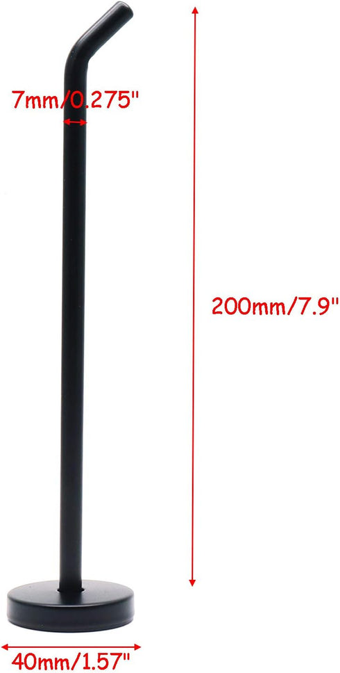 Long Hook Stainless Steel Coat Hook Robe Hanger Wall Mount Hook 200mm/8 Length - 2pcs...