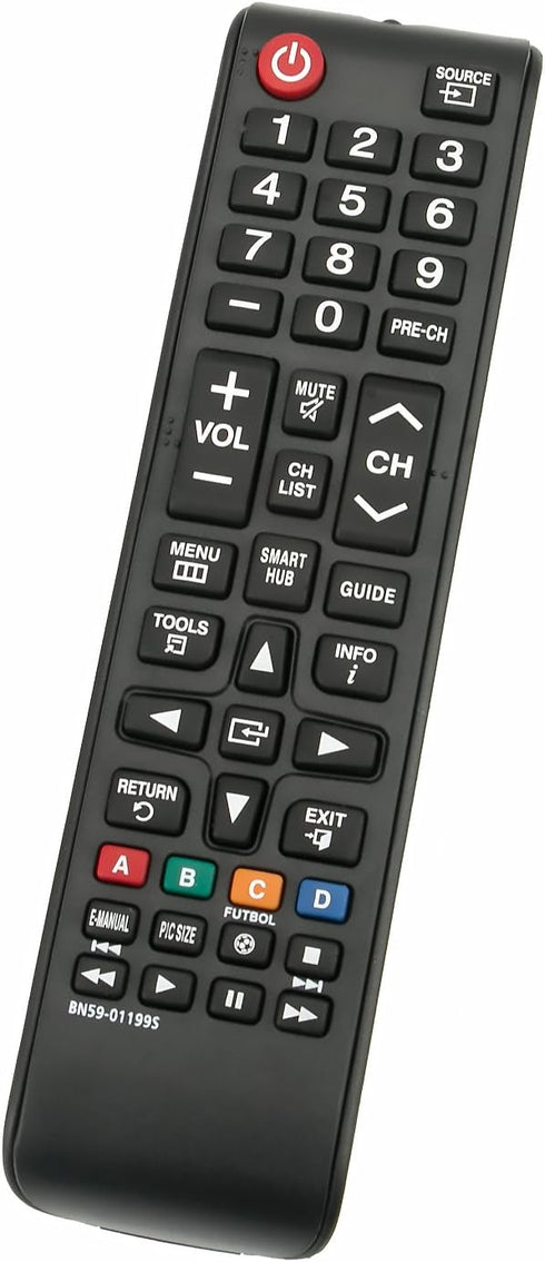 BN59-01199S Replace Remote Control fit for Samsung Smart TV LED HDTV UN32J5205 UN40JU6700 UN55JU6700 UN48JU6700 UN65JU6700 6200 6520 7500 9500 Ser...