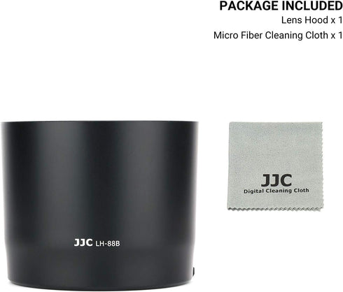 Lens Hood for Canon RF 135mm F1.8 L IS USM and RF 600mm F11 IS STM Lens,RF 135mm RF 600mm Lens Hood Reversible Lens Shade Replace Canon ET-88B Hoo...