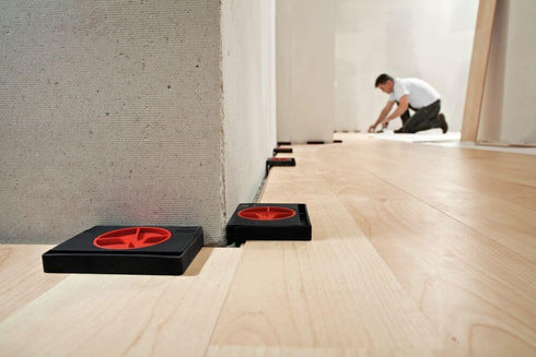 BESSEY AV2 Wood Floor Spacer, 5 to 20 mm, Glass Nylon Red/Black...