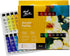 Mont Marte Acrylic Paint Set 24 Colours 12ml, Perfect for Canvas, Wood, Fabric, Leather, Cardboard, Paper, MDF and Crafts (24 Bright Colours 12 ML...